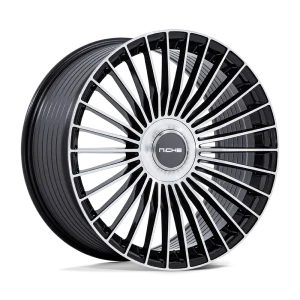 Niche – NC282 SERENE – Black – 20″x10.5″ 38mm – Summer Wheels – NC282BD20055N38